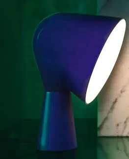 Stolní lampy Foscarini Foscarini Binic designová stolní lampa, modrá