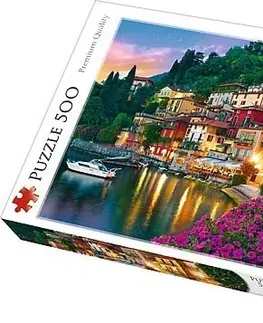Hračky puzzle TREFL - Puzzle Jezero Como 500