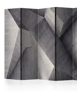 Paravány Paraván Abstract concrete blocks Dekorhome 225x172 cm (5-dílný)