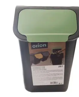 Odpadkové koše Orion Odpadkový koš na tříděný odpad 25 l, zelená 