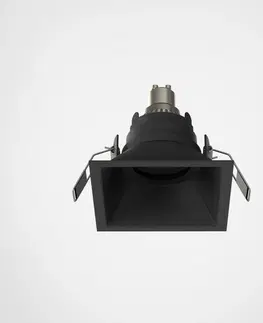 Bodovky do podhledu na 230V ASTRO downlight svítidlo Minima Slimline Square fixní protipožární IP65 6W GU10 černá 1249039