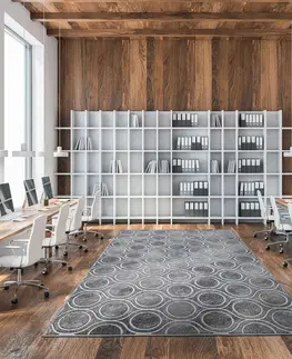 Moderní koberce Moderný koberec s geometrickým vzorom