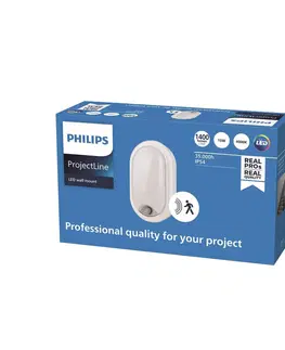 Nástěnná svítidla Philips Philips Wall-mounted nástěnné senzor ovál 4 000K
