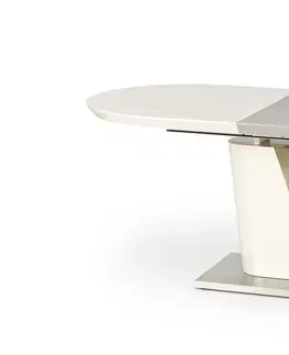 Jídelní stoly HALMAR Rozkládací stůl IBERIS krémový