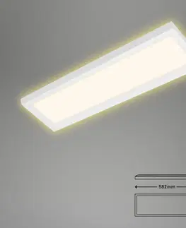 Stropní svítidla Briloner LED stropní světlo 7365, 58 x 20 cm, bílá