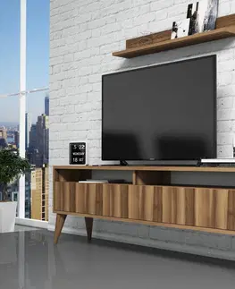 Obývací stěny a sestavy nábytku Televizní stěna BEST ořech