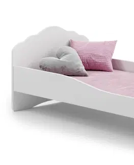 Postele ArtAdrk Dětská postel CASIMO | 80 x 160 cm Provedení: Pejsek a kočičkou