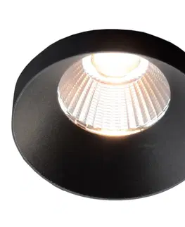 Podhledová svítidla The Light Group GF design Owi vestavné svítidlo IP54 černé 3 000 K