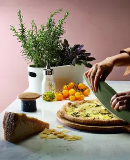 Kuchyňské nože Nůž na pizzu nebo bylinky zelený Green Tool Eva Solo