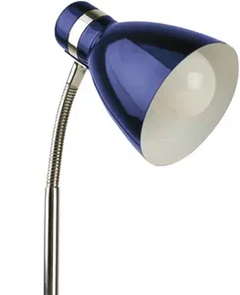 Lampy na noční stolek Rabalux stolní lampa Patric E14 1x MAX 40W modrá 4207