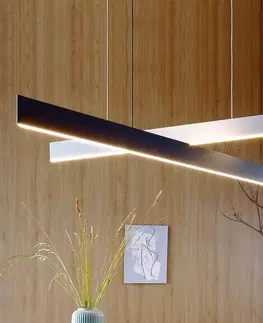 Závěsná světla Deko-Light Závěsné svítidlo Apollon LED, délka 146 cm, bílá barva