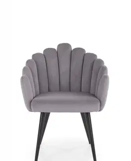 Židle Jídelní křeslo K410 Halmar Modrá