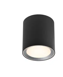 LED stropní svítidla NORDLUX Landon 14 stropní svítidlo do koupelny černá 2110670103