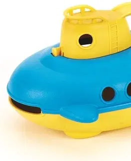 Hry na zahradu Green Toys Ponorka LUFO modro-žlutá