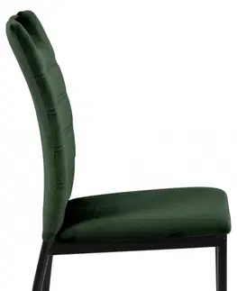 Židle Actona Jídelní židle Dia tmavě zelená