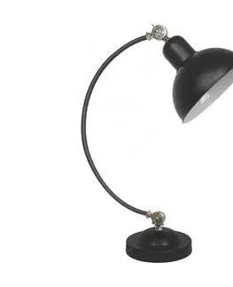 Lampy  Stolní lampa OLD 1xE27/40W/230V černá 
