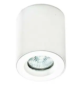 Moderní bodová svítidla Koupelnové stropní bodové přisazené svítidlo AZzardo Aro white AZ2559 GU10 1x40W IP54 bílé