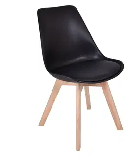 Židle TZB Jídelní židle Nantes - černá