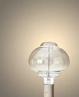Stmívatelné LED žárovky Lucande Lucande LED žárovka E27 Ø 16cm 4W 1800K smoke
