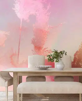Samolepící tapety Samolepící tapeta atmosféra podzimu v růžovém