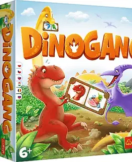 Hračky společenské hry TREFL - Hra - Dinogang
