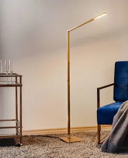 Stojací lampy Knapstein S řízením gesty - moderní LED lampa na čtení Omar