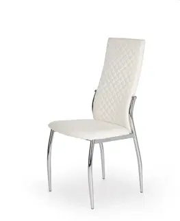 Židle HALMAR Jídelní židle Solo bílá