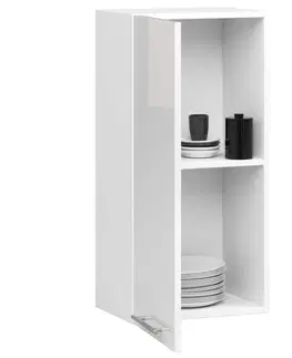 Kuchyňské dolní skříňky Ak furniture Závěsná kuchyňská skříňka Olivie W 40 cm bílá