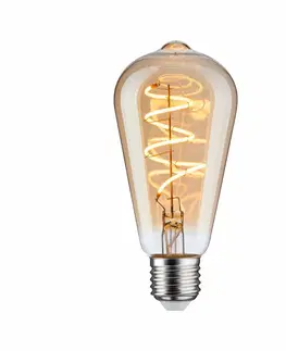 LED žárovky PAULMANN Vintage Edition LED žárovka E27 230V 5W 1800K stmívatelné zlatá