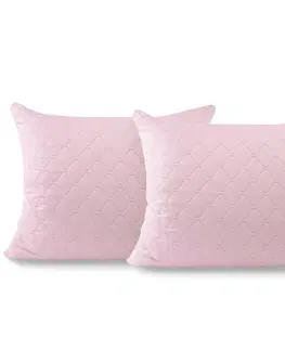 Polštáře Povlaky na polštáře DecoKing Axel pudrově růžové, velikost 50x60*2