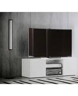 TV a audio stolky TV - skříňka Lowina Š: 115 Cm Bílá