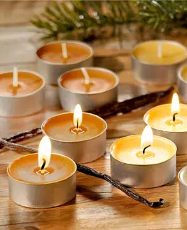 Svíčky a světelné dekorace Svíčky čajové vonné,6 ks, vanilka