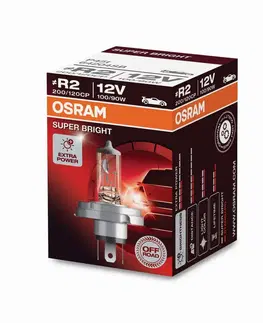 Autožárovky OSRAM R2 12V 100/90W - SUPER BRIGHT PREMIUM OFF ROAD 64204SB