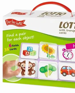 Hračky společenské hry FAR FAR LAND - Far far land Lotto Najdi druhou část