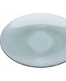 Talíře DekorStyle Plastový talíř Stripes 20 cm