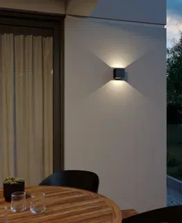Venkovní nástěnná svítidla Lindby Lindby Glyn LED venkovní nástěnné svítidlo