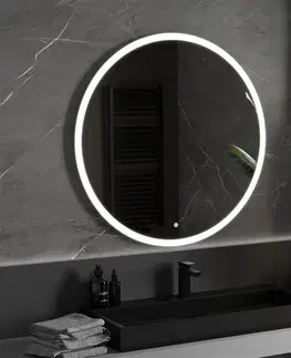 Koupelnová zrcadla MEXEN Oro zrcadlo s osvětlením 100 cm, LED 6000K, 9824-100-100-611-00