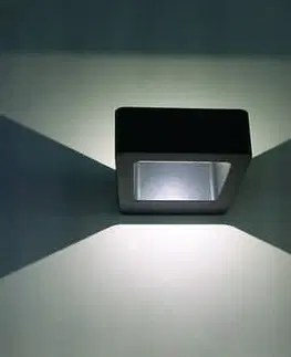 Venkovní nástěnná svítidla Heitronic Moderní LED nástěnné světlo Juna venkovní