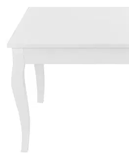 Konferenční stolky Tutumi Konferenční stůl 90x50 cm - bílý