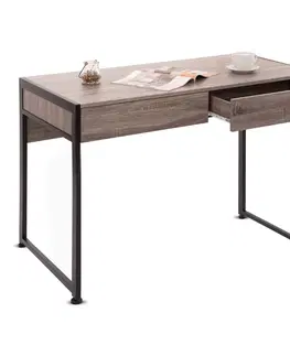 Psací stoly Tutumi Psací stůl Skandinávského stylu - hnědá