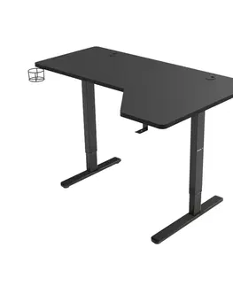 Stolky Ergonomický elektrický stůl s nastavitelnou výškou stolu a LED panelem
