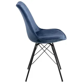Židle do jídelny Jídelní Židle Eris Tmavě Modrá