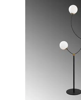 Svítidla Sofahouse 28584 Designová stojanová lampa Ulyciana 151 cm černá