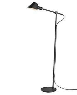 Stojací lampy se stínítkem NORDLUX stojací lampa Stay Floor 40W E27 černá 2020464003