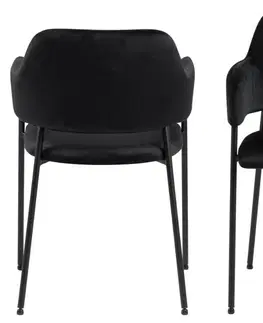 Židle Actona Designová židle Lima černá