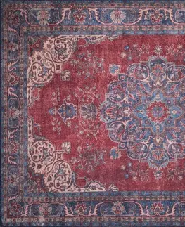 Koberce a koberečky Conceptum Hypnose Koberec Blues Chenille X 150x230 cm červený/modrý