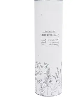 Aromaterapie Vonný difuzér Flora Collection, Wild Blue Bella, 100 ml, 6 x 9,5 cm