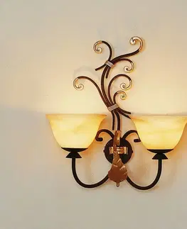 Nástěnná svítidla Menzel Menzel Florence - nástěnné světlo, dvě žárovky