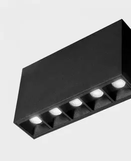 LED bodová svítidla KOHL LIGHTING KOHL-Lighting NSES stropní svítidlo 137x35 mm černá 10 W CRI 90 3000K Non-Dimm