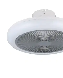 Domácí ventilátory Eglo Eglo 35138 - LED Stmívatelný stropní látor KOSTRENA LED/25,5W/230V šedá +DO 